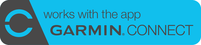 Works with Garmin Connect logo